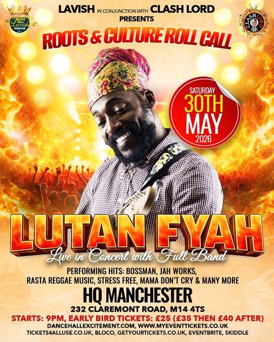 LUTAN FYAH LIVE WITH FULL BAND