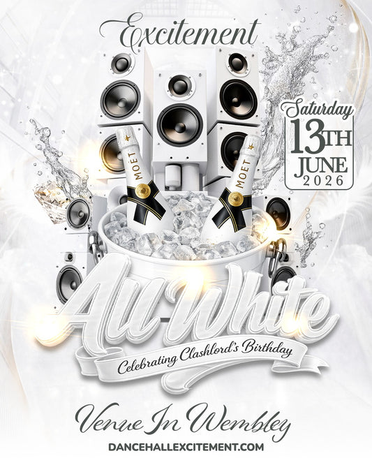 ALL WHITE CLASH LORDS BIRTHDAY